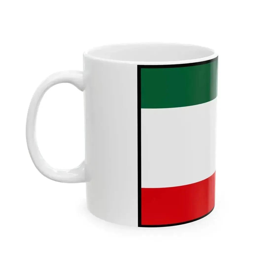 Brestovany Trnava Flag (Slovakia) White Coffee Mug - Go Mug Yourself
