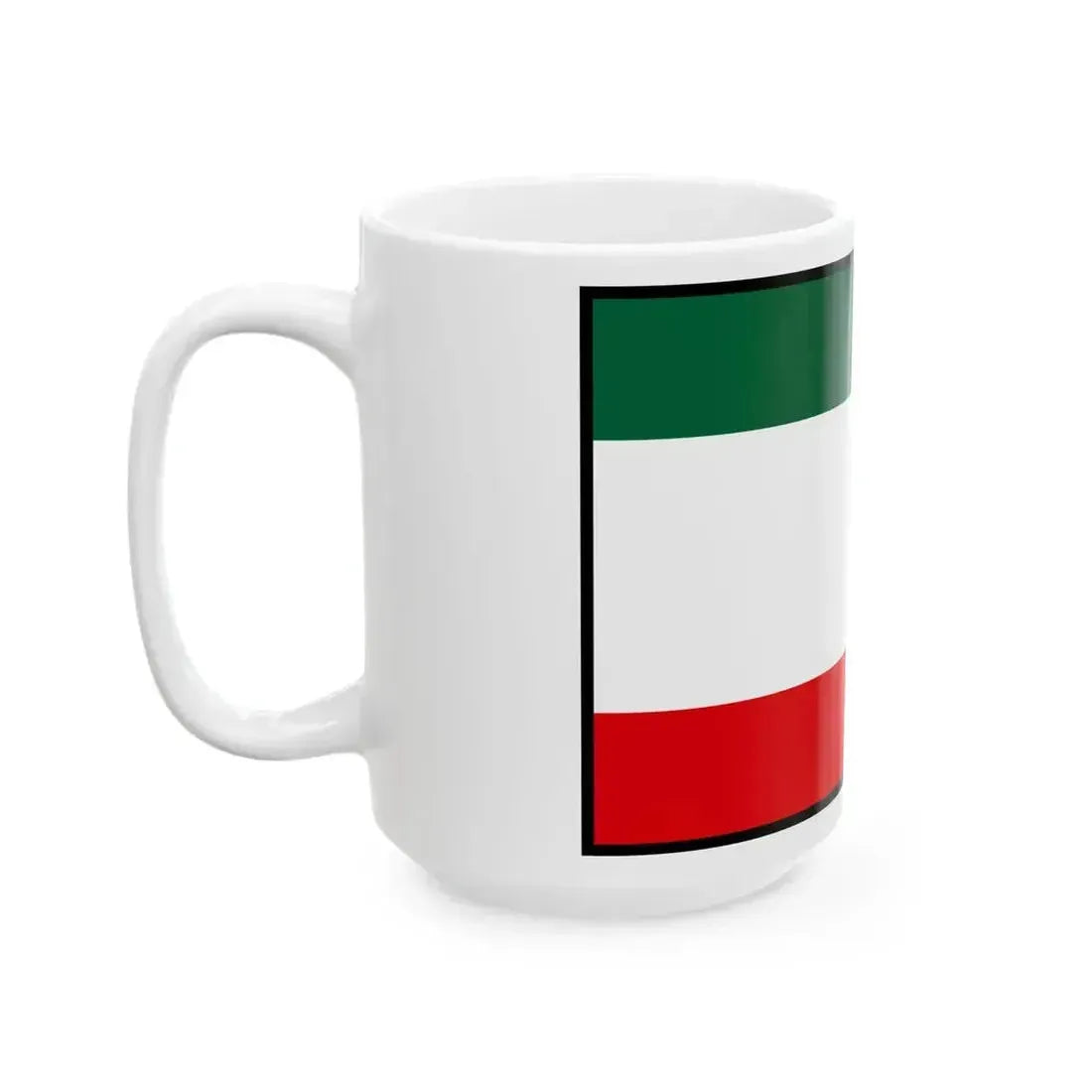 Brestovany Trnava Flag (Slovakia) White Coffee Mug - Go Mug Yourself