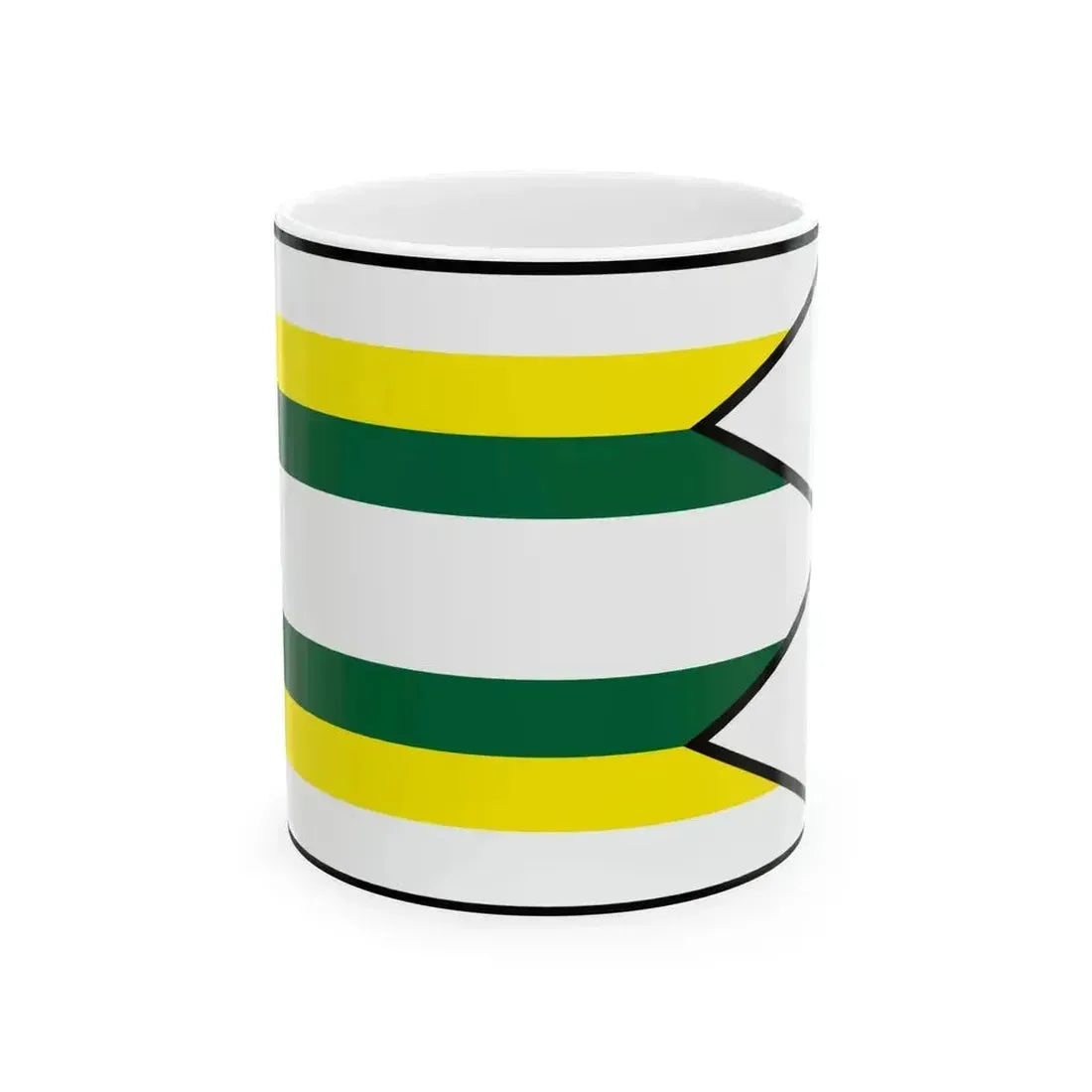 Brestovec Komarno Flag (Slovakia) White Coffee Mug 11oz - Go Mug Yourself