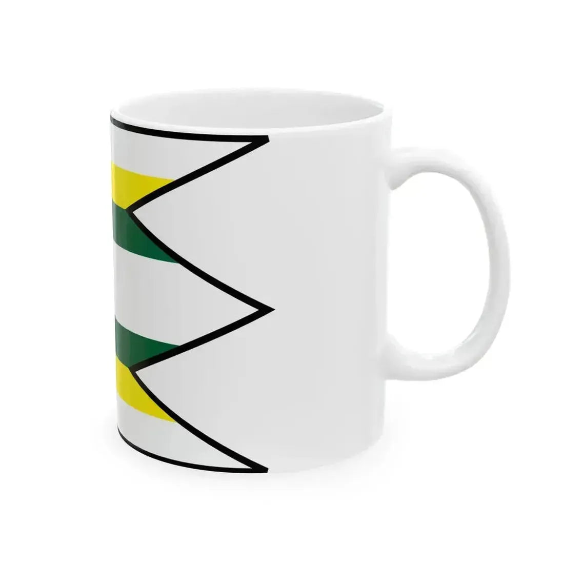 Brestovec Komarno Flag (Slovakia) White Coffee Mug - Go Mug Yourself