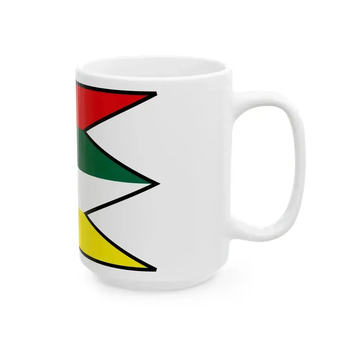 Bretka Roznava Flag (Slovakia) White Coffee Mug - Go Mug Yourself