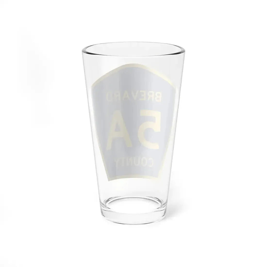 Brevard County 5A (Florida) (Road Sign) Pint Glss 16oz - Go Mug Yourself