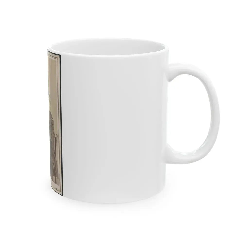 Brevet Brigadier General Charles Folsom Walcott Of Co. B (U.S. Civil War) White Coffee Mug - Go Mug Yourself