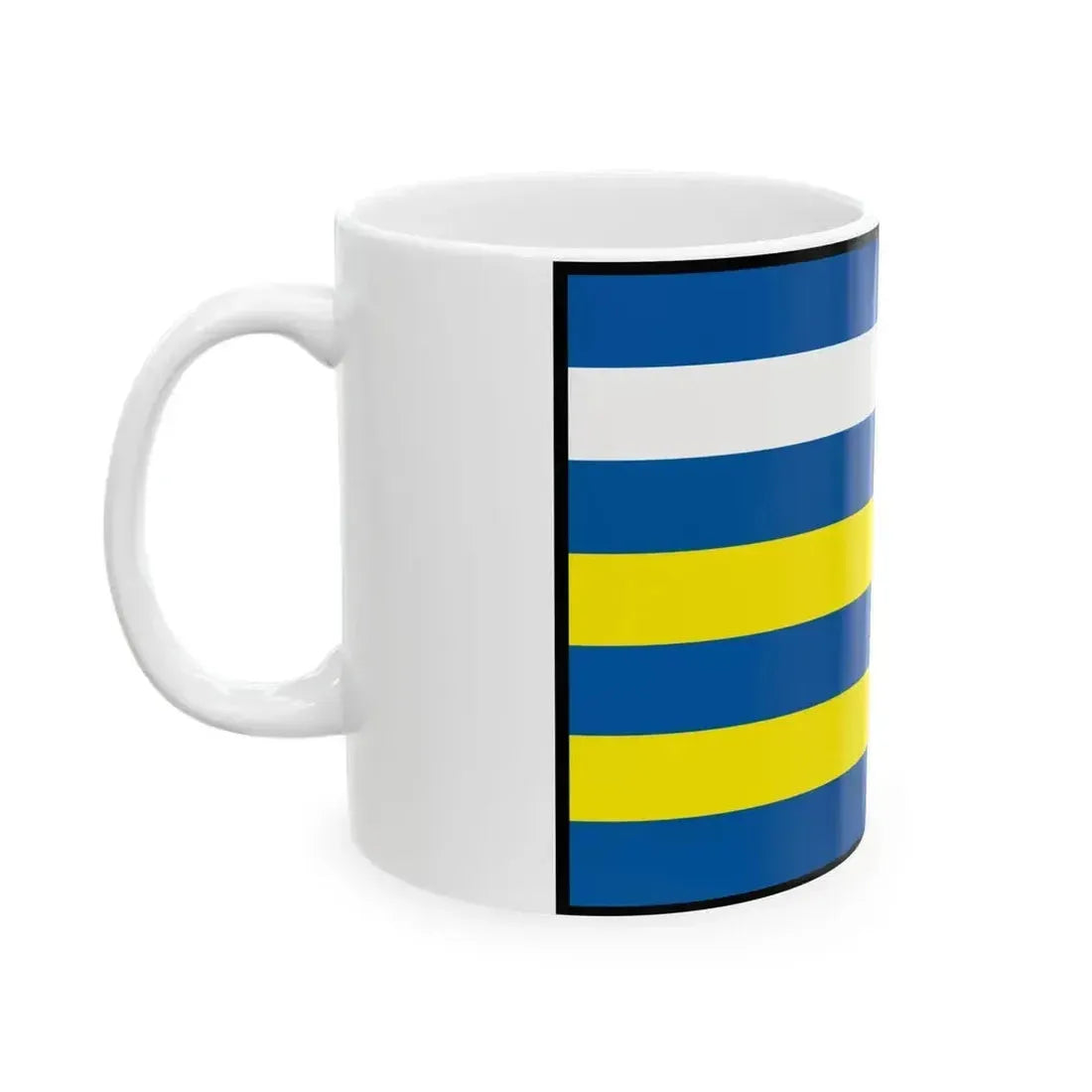 Breza Namestovo Flag (Slovakia) White Coffee Mug - Go Mug Yourself
