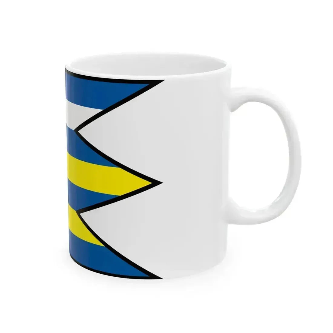 Breza Namestovo Flag (Slovakia) White Coffee Mug - Go Mug Yourself