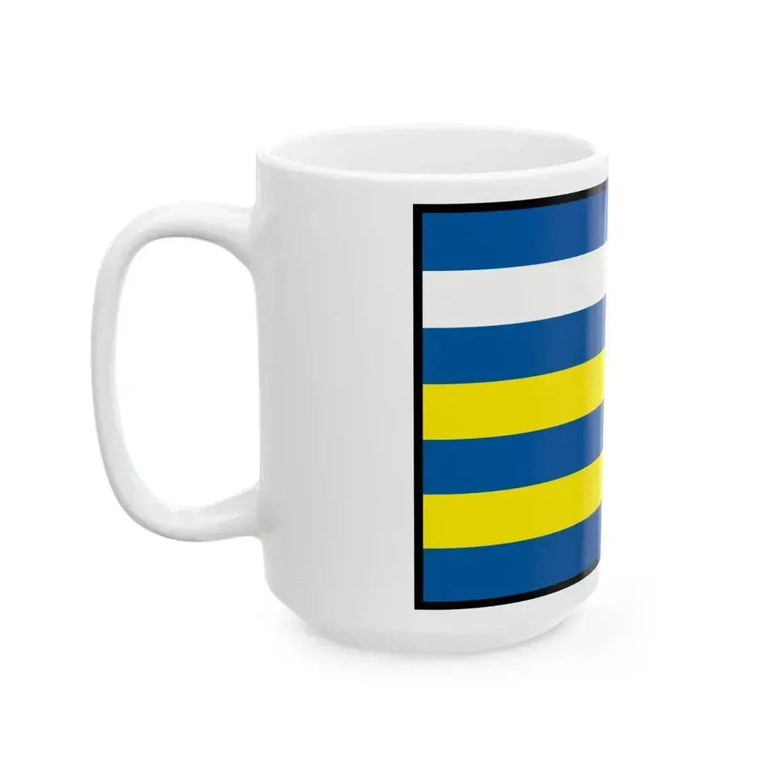 Breza Namestovo Flag (Slovakia) White Coffee Mug - Go Mug Yourself