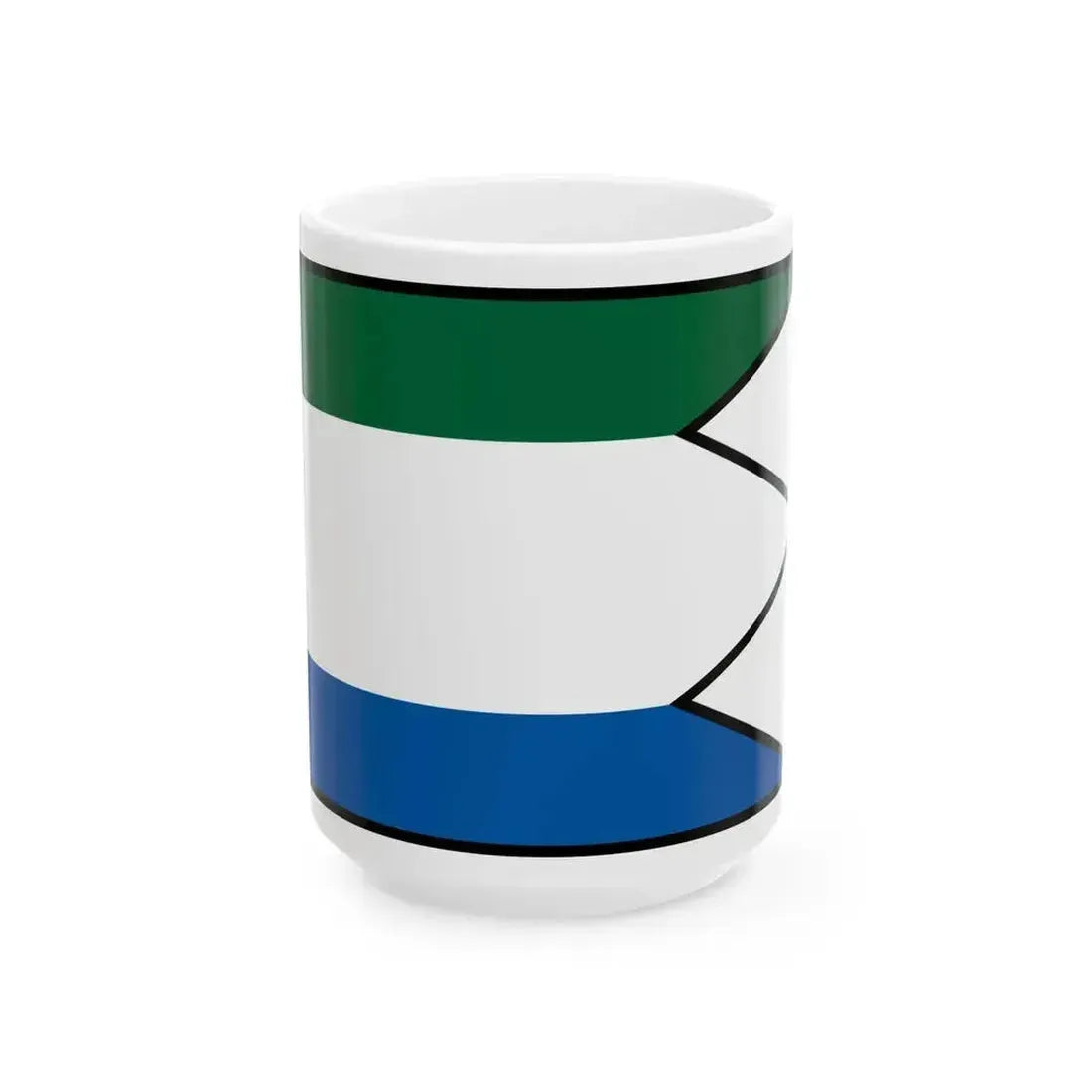 Breziny Zvolen Flag (Slovakia) White Coffee Mug 15oz - Go Mug Yourself