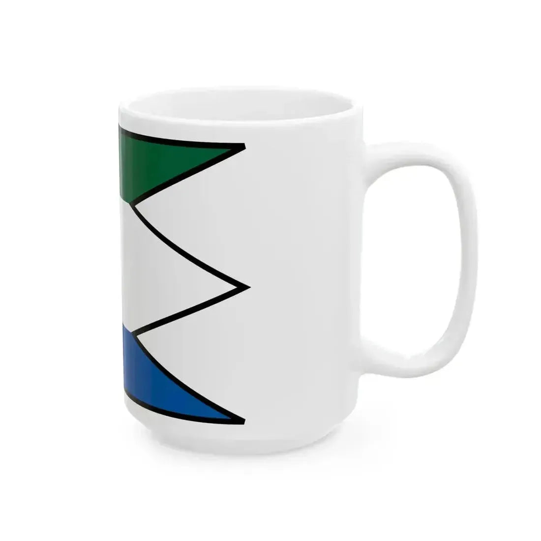 Breziny Zvolen Flag (Slovakia) White Coffee Mug - Go Mug Yourself