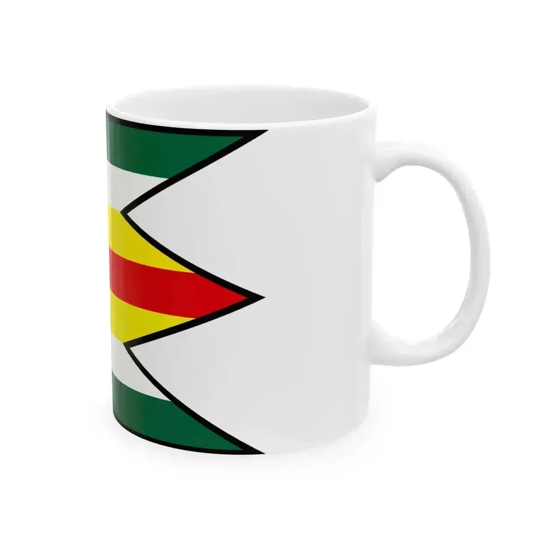 Breznica Stropkov Flag (Slovakia) White Coffee Mug - Go Mug Yourself