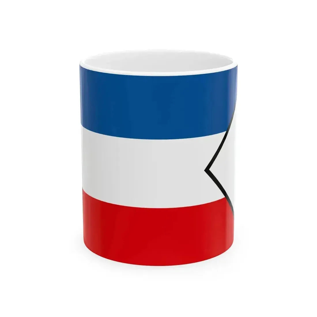 Brezno Brezno Flag (Slovakia) White Coffee Mug 11oz - Go Mug Yourself