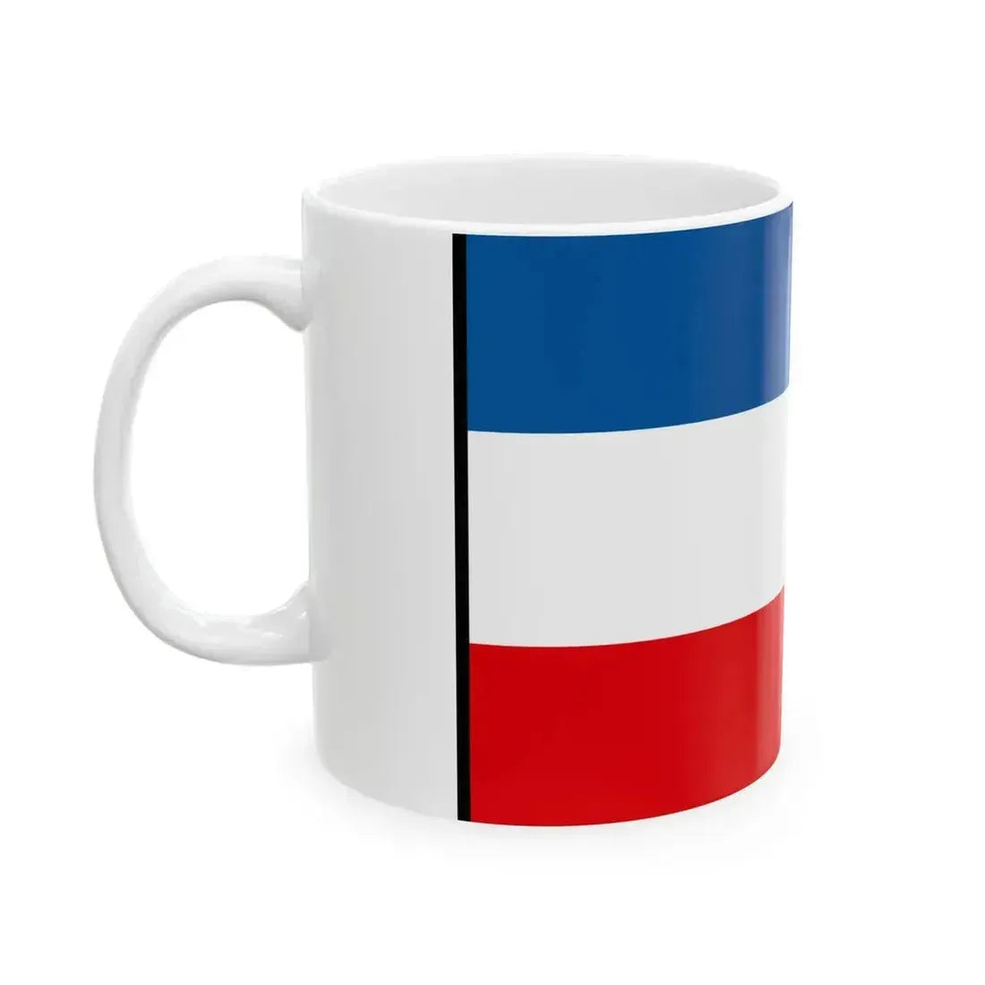 Brezno Brezno Flag (Slovakia) White Coffee Mug - Go Mug Yourself