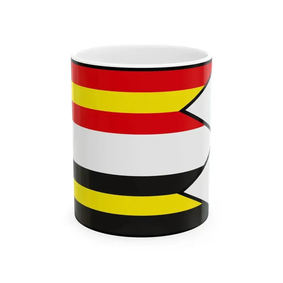 Brezovka Bardejov Flag (Slovakia) White Coffee Mug 11oz - Go Mug Yourself
