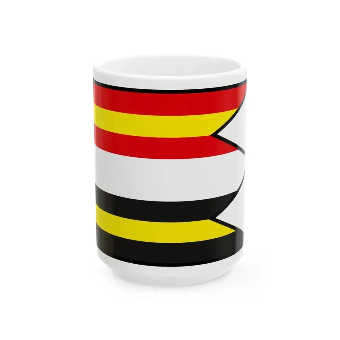 Brezovka Bardejov Flag (Slovakia) White Coffee Mug 15oz - Go Mug Yourself