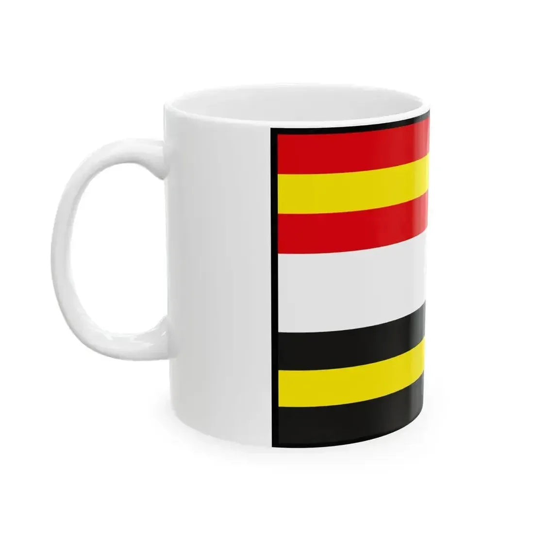 Brezovka Bardejov Flag (Slovakia) White Coffee Mug - Go Mug Yourself