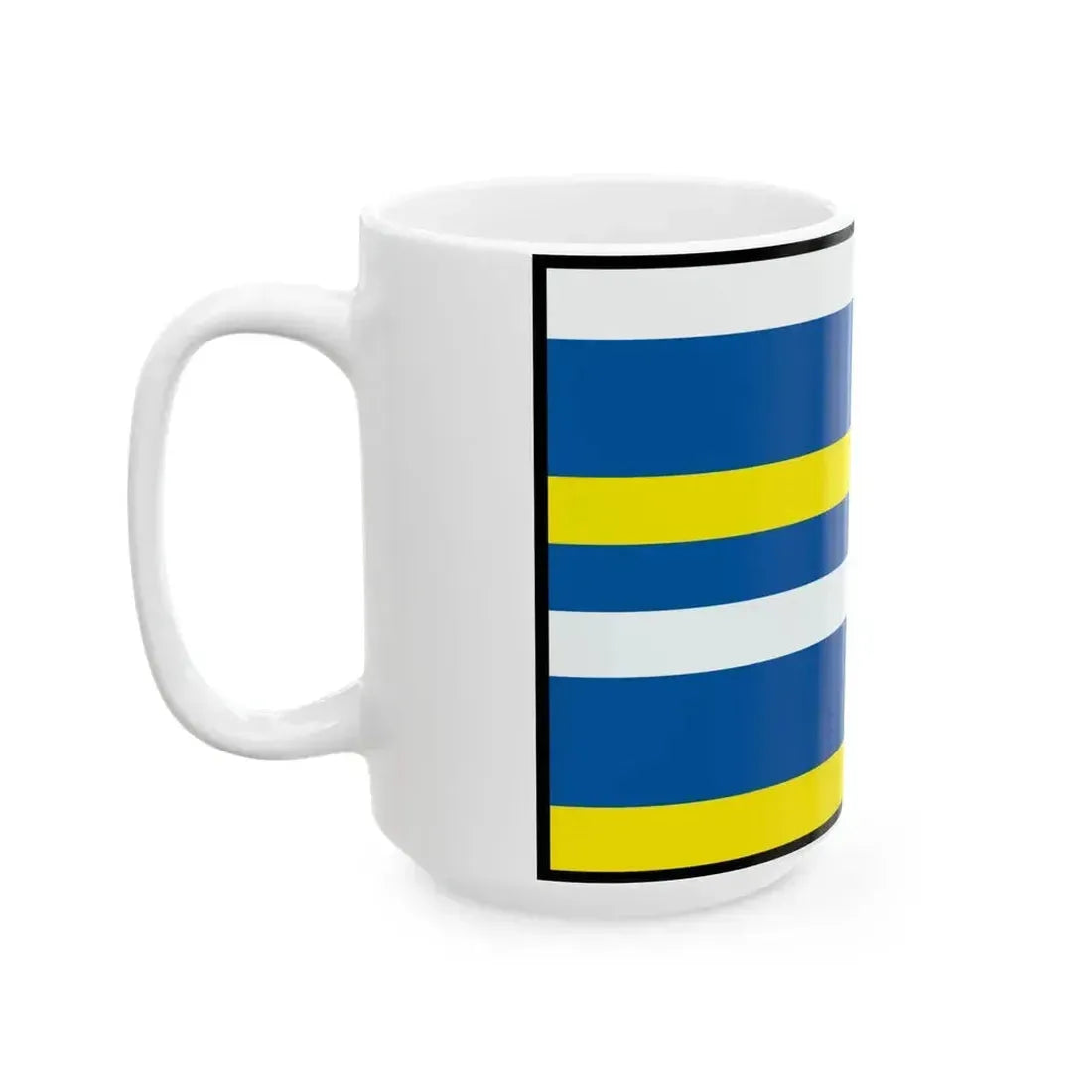 Brhlovce Levice Flag (Slovakia) White Coffee Mug - Go Mug Yourself