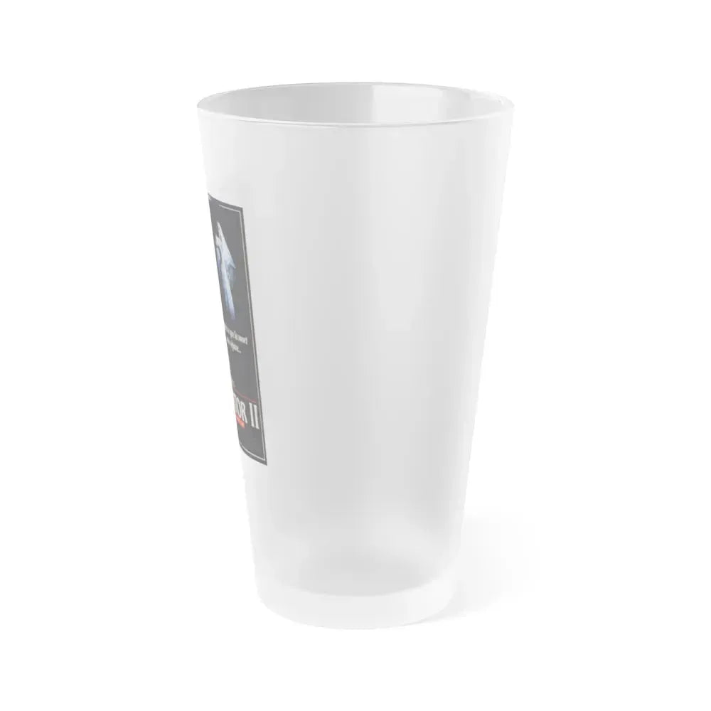 BRIDE OF RE-ANIMATOR (FRENCH) 1990 Movie Poster - Frosted Pint Glass 16oz - Go Mug Yourself