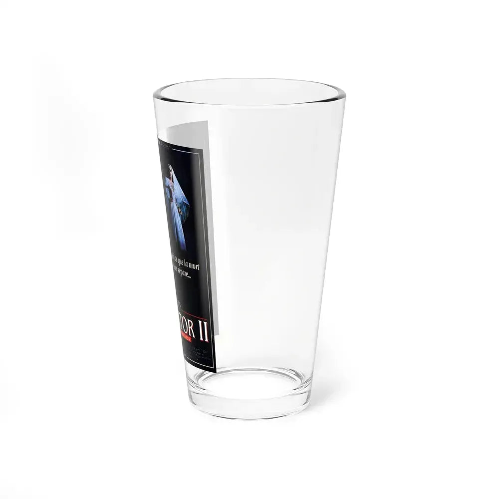 BRIDE OF RE-ANIMATOR (FRENCH) 1990 Movie Poster - Pint Glass 16oz - Go Mug Yourself