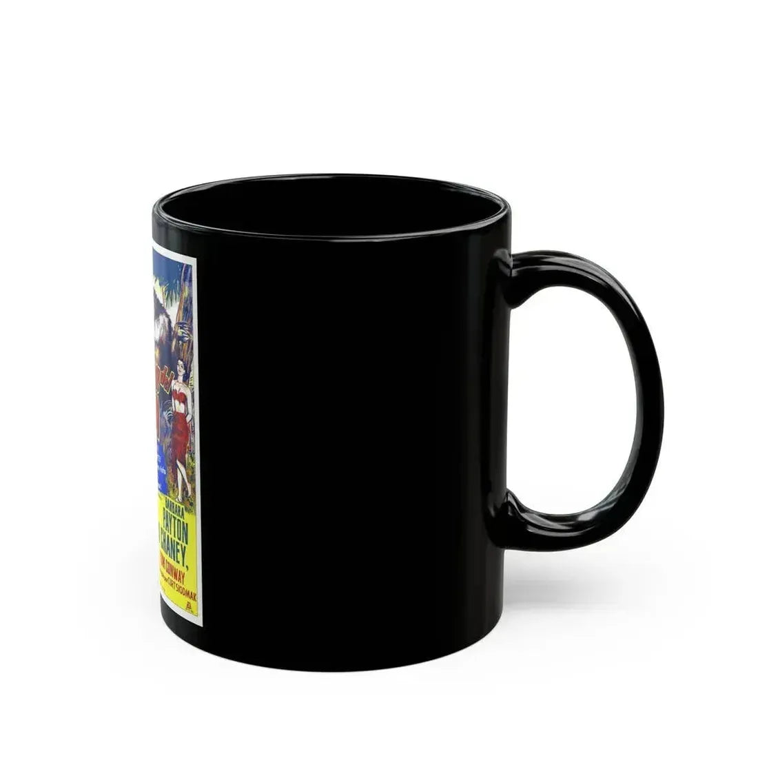 BRIDE OF THE GORILLA 1951 Movie Poster - Black Coffee Mug - Go Mug Yourself