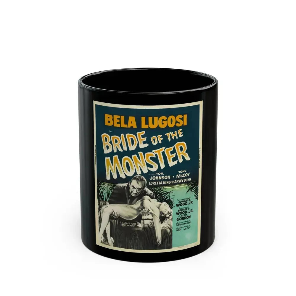 BRIDE OF THE MONSTER (2) 1955 Movie Poster - Black Coffee Mug 11oz - Go Mug Yourself