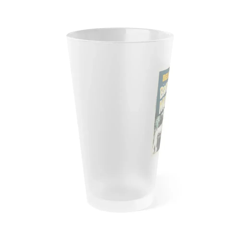 BRIDE OF THE MONSTER (2) 1955 Movie Poster - Frosted Pint Glass 16oz - Go Mug Yourself