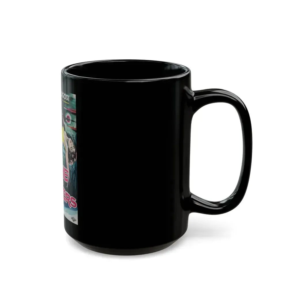 BRIDE OF THE MONSTER (GERMANY) 1955 Movie Poster - Black Coffee Mug - Go Mug Yourself
