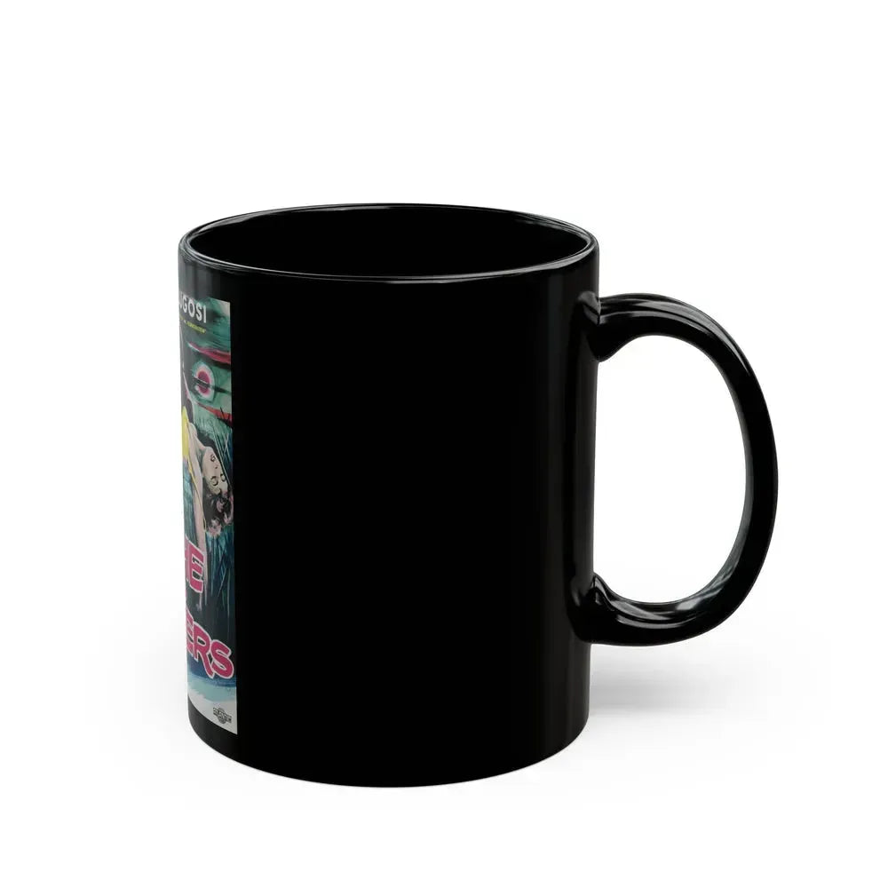 BRIDE OF THE MONSTER (GERMANY) 1955 Movie Poster - Black Coffee Mug - Go Mug Yourself