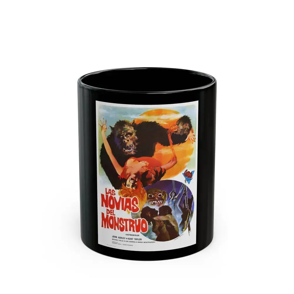 BRIDES OF BLOOD (2) 1968 Movie Poster - Black Coffee Mug 11oz - Go Mug Yourself
