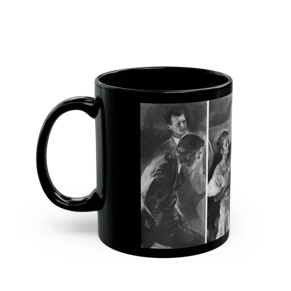 Bridge Widow (2), Ladies' Home Journal, September 1934 - Black Coffee Mug - Go Mug Yourself