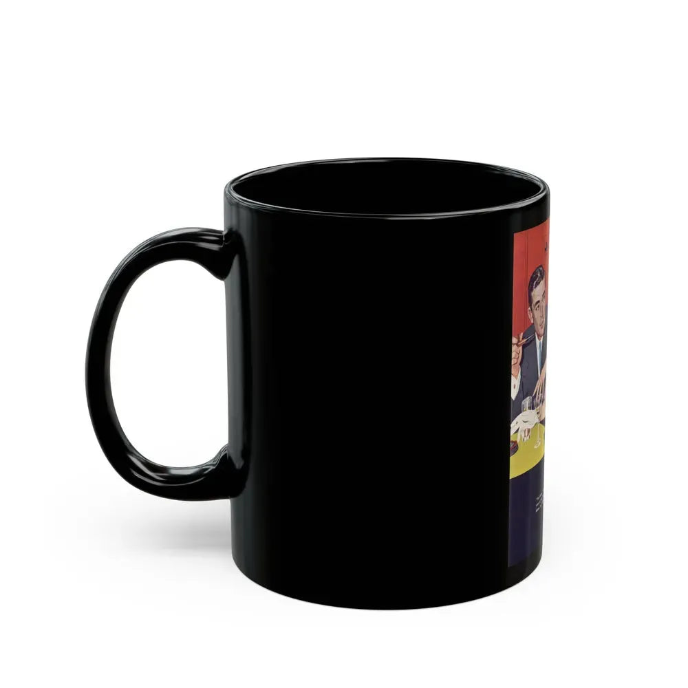 Brief Folly, Redbook, April 1953 - Black Coffee Mug - Go Mug Yourself