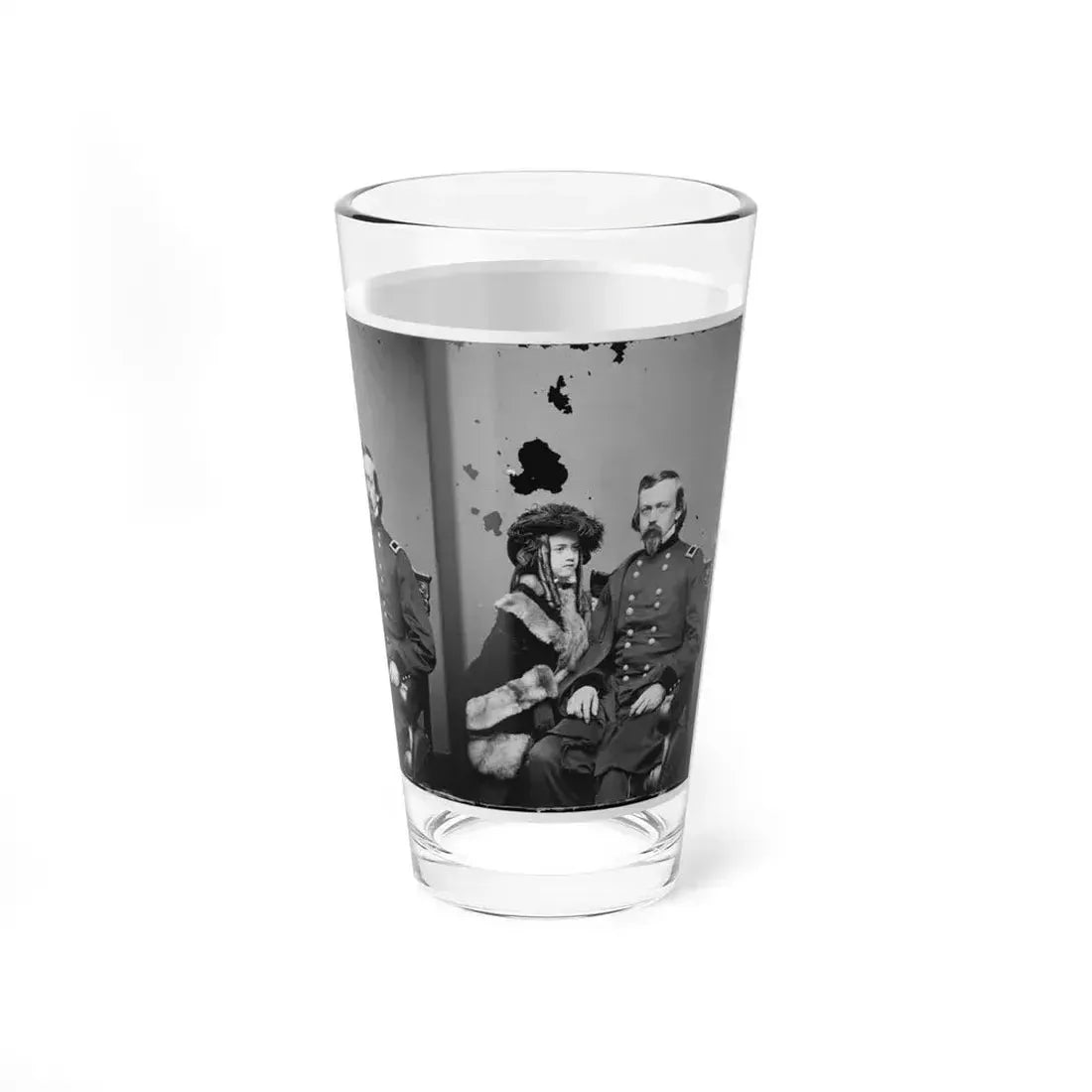 Brig. Gen. Charles P. Stone, & Daughter Hettie (U.S. Civil War) Pint Glass 16oz - Go Mug Yourself