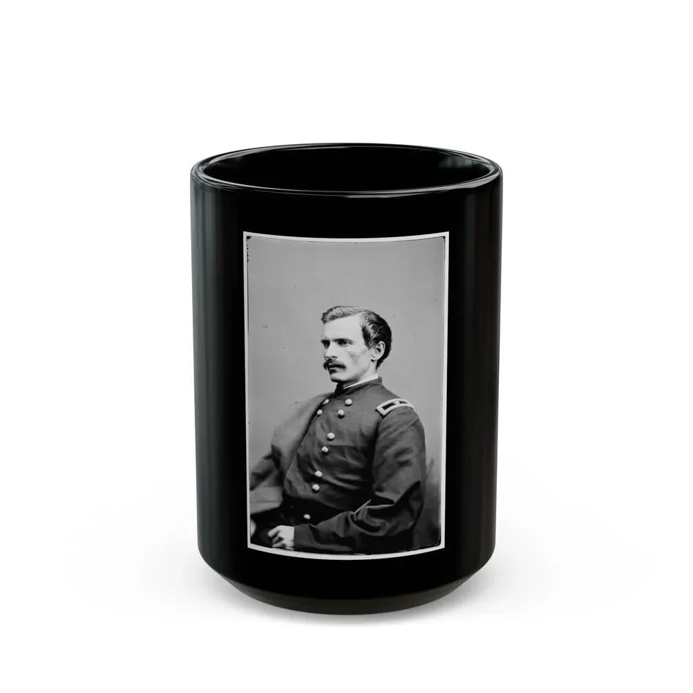 Brig. Gen. Henry A. Barnum 003 (U.S. Civil War) Black Coffee Mug 15oz - Go Mug Yourself