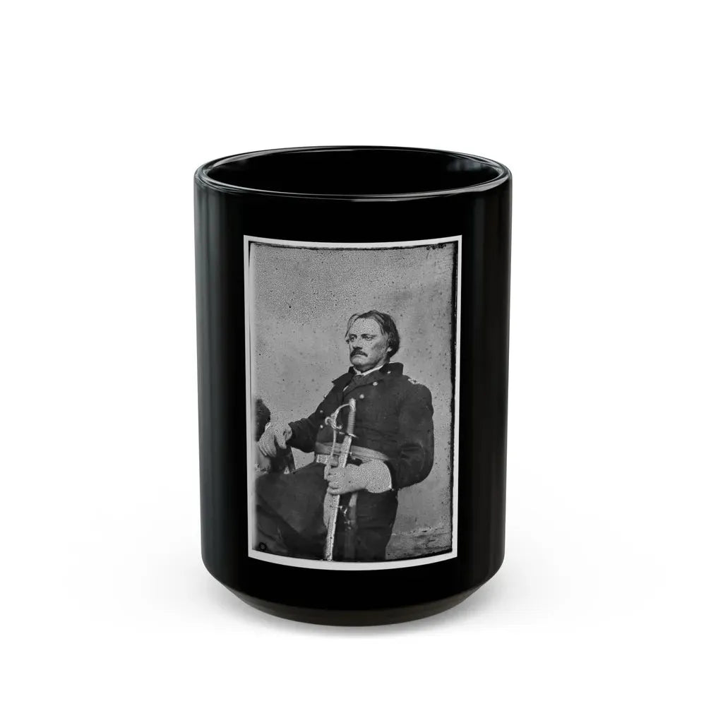Brig. Gen. Israel B. Richardson, Killed Antietam 002 (U.S. Civil War) Black Coffee Mug 15oz - Go Mug Yourself