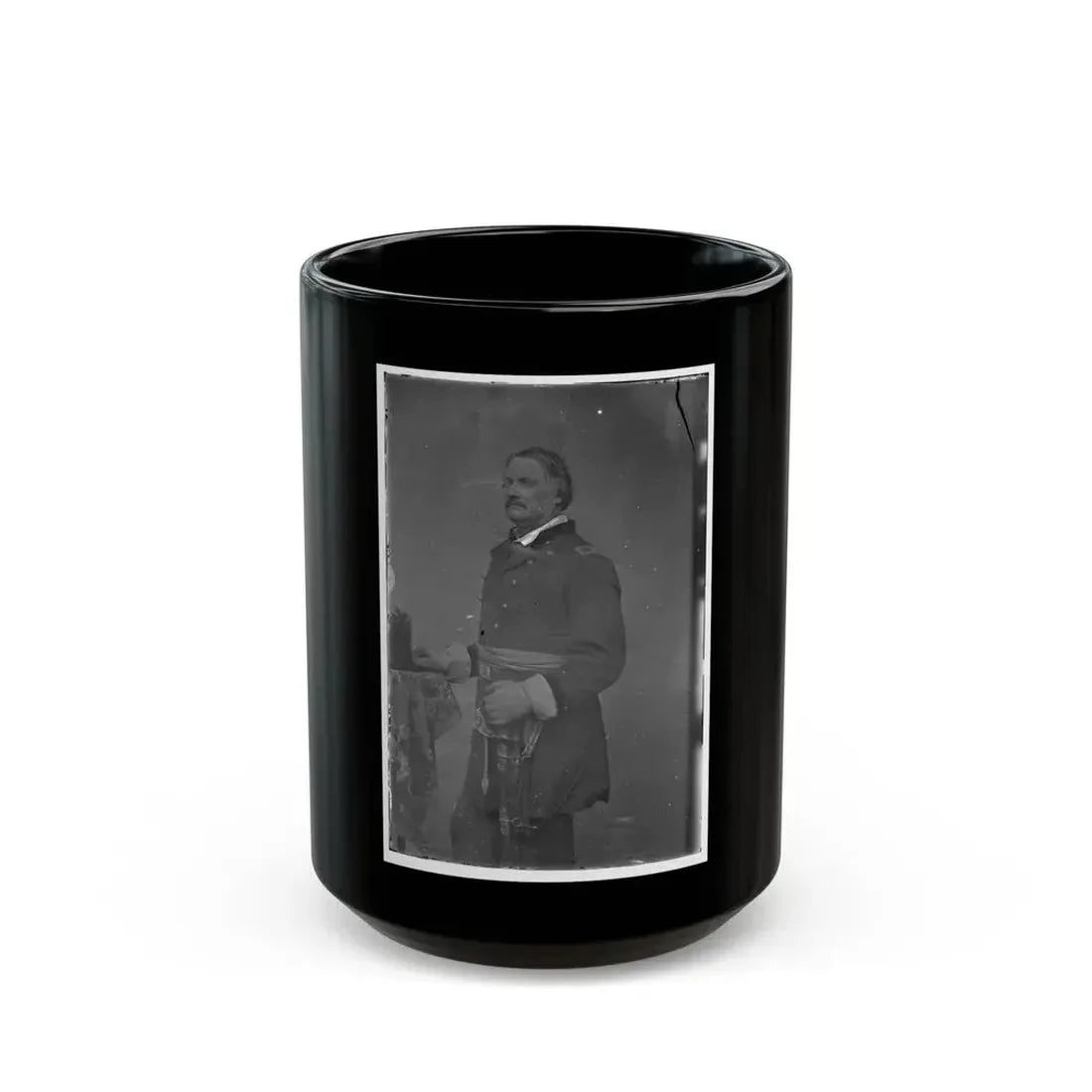 Brig. Gen. Israel B. Richardson, Killed Antietam 004 (U.S. Civil War) Black Coffee Mug 15oz - Go Mug Yourself