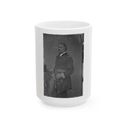 Brig. Gen. Israel B. Richardson, Killed Antietam 004 (U.S. Civil War) White Coffee Mug 15oz - Go Mug Yourself