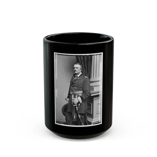 Brig. Gen. Israel B. Richardson, Killed Antietam (U.S. Civil War) Black Coffee Mug 15oz - Go Mug Yourself