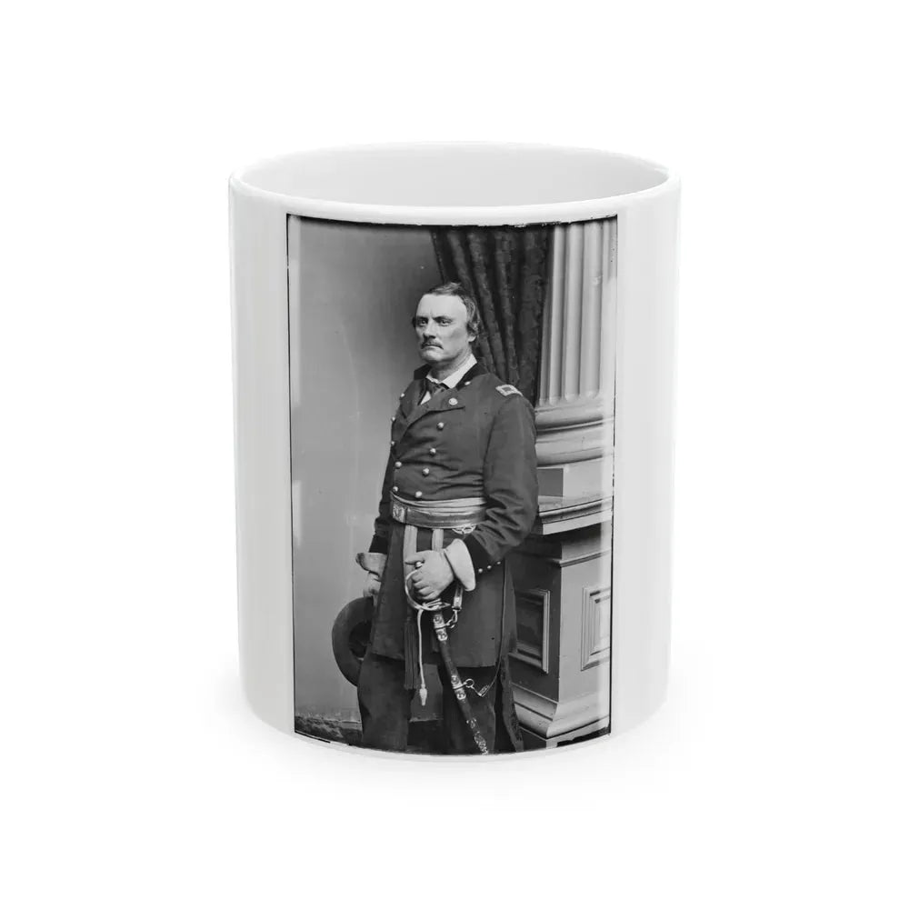Brig. Gen. Israel B. Richardson, Killed Antietam (U.S. Civil War) White Coffee Mug 11oz - Go Mug Yourself