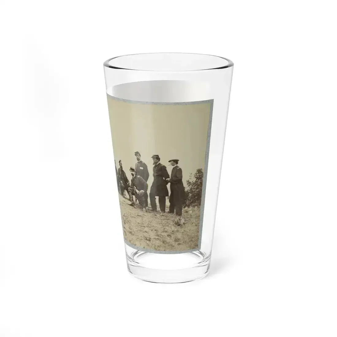 Brig. Gen. J. J. Abercrombie And Group (U.S. Civil War) Pint Glass 16oz - Go Mug Yourself