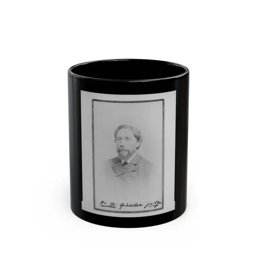 Brig. Gen. John Bratton, C.S.A., Head-And-Shoulders Portrait, Facing Right (U.S. Civil War) Black Coffee Mug 11oz - Go Mug Yourself