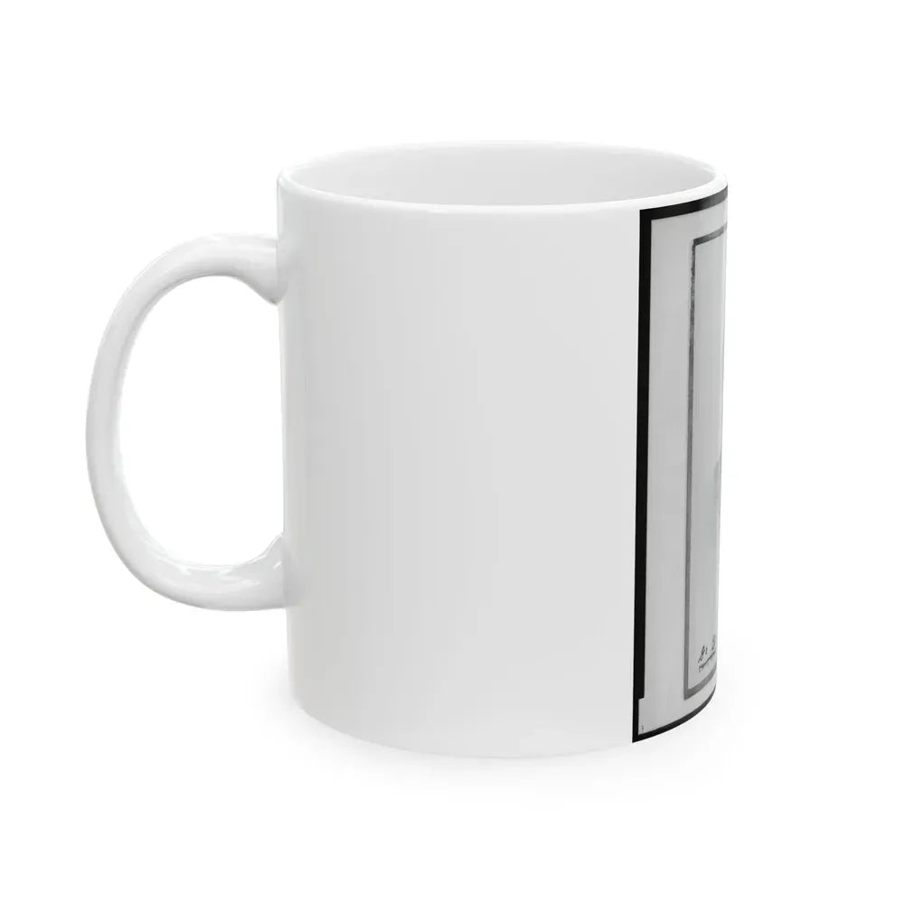 Brig. Gen. John Bratton, C.S.A., Head-And-Shoulders Portrait, Facing Right (U.S. Civil War) White Coffee Mug - Go Mug Yourself