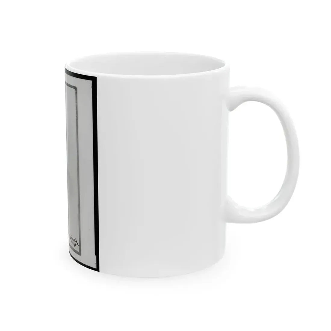 Brig. Gen. John Bratton, C.S.A., Head-And-Shoulders Portrait, Facing Right (U.S. Civil War) White Coffee Mug - Go Mug Yourself