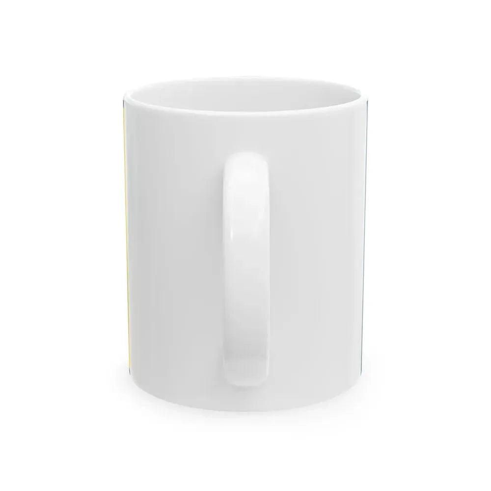 Brigade 2506 flag (Cuba) White Coffee Mug - Go Mug Yourself