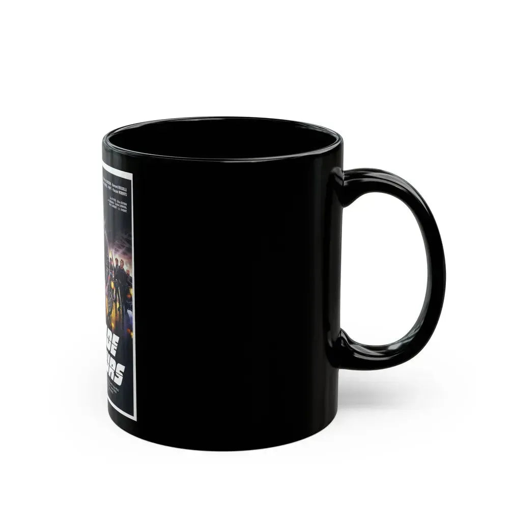 BRIGADE OF DEATH 1985 Movie Poster - Black Coffee Mug - Go Mug Yourself