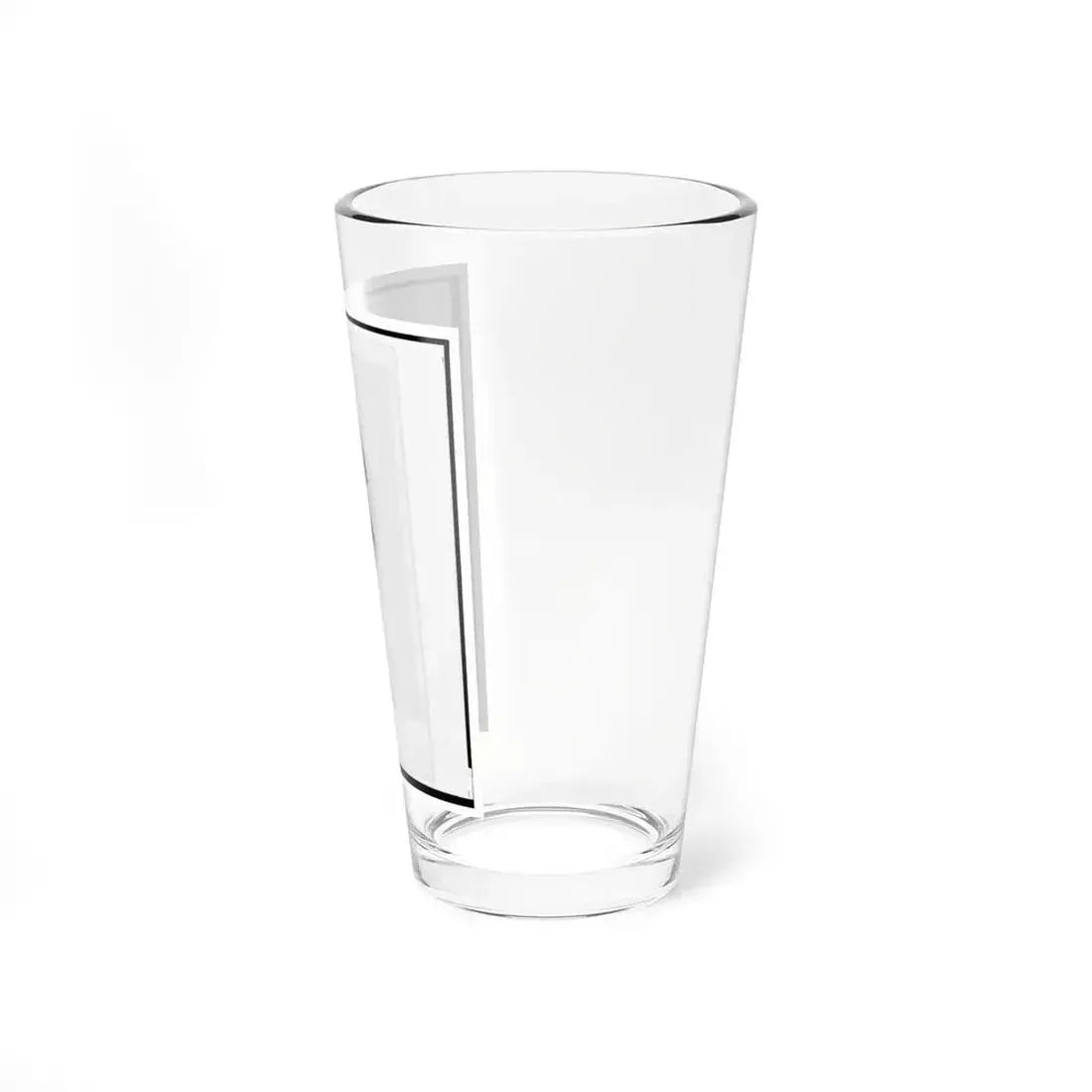 Brigadier General Jefferson Columbus Davis, Union Officer, Bust Portrait, Facing Front (U.S. Civil War) Pint Glass 16oz - Go Mug Yourself