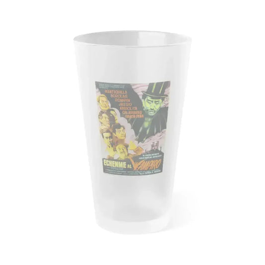 BRING ME THE VAMPIRE 1963 Movie Poster - Frosted Pint Glass 16oz 16oz Frosted - Go Mug Yourself