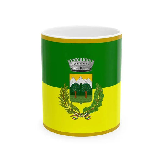 Brinzio-Bandiera (Italy) White Coffee Mug 11oz - Go Mug Yourself