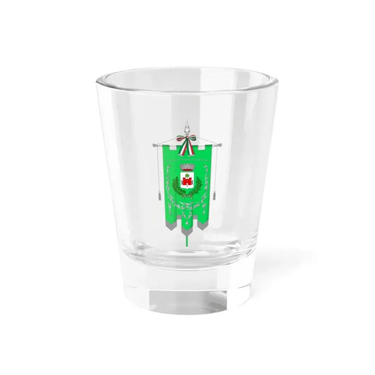 Brissago-Valtravaglia-Gonfalone (Italy) Shot Glass 1.5oz 1.5oz - Go Mug Yourself