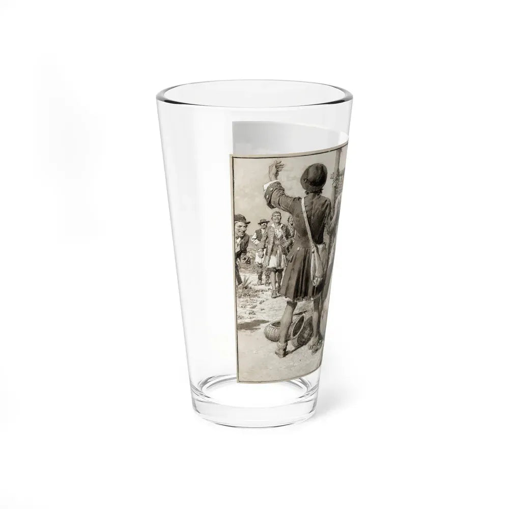 Britannia and Eve, c. 1942 (Magazine Illustration) Pint Glass 16oz - Go Mug Yourself