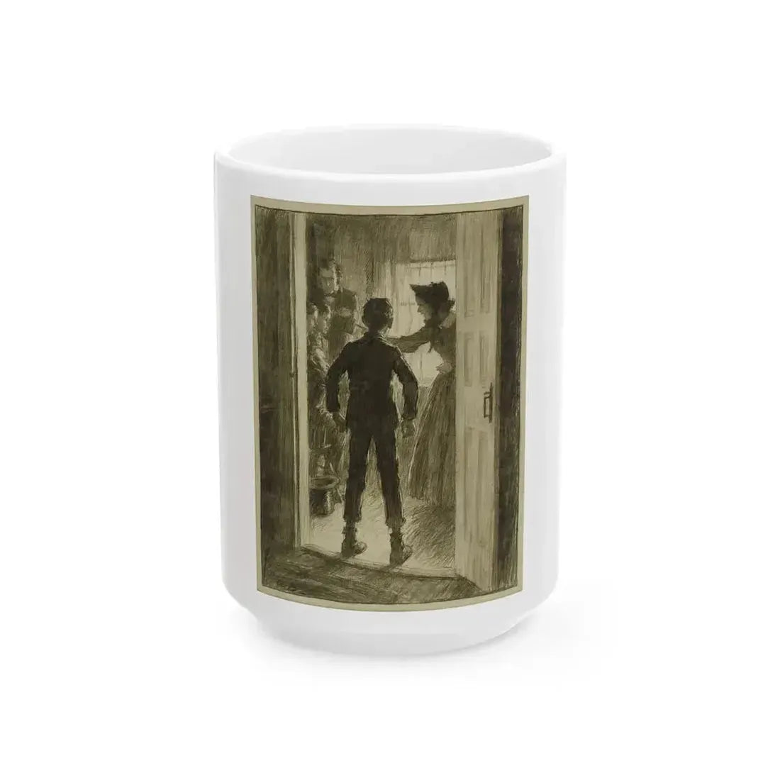 Brite and Fair by Judge Henry A. Shute, Good Housekeeping Magazine, May, 1920 - White Coffee Mug 15oz - Go Mug Yourself
