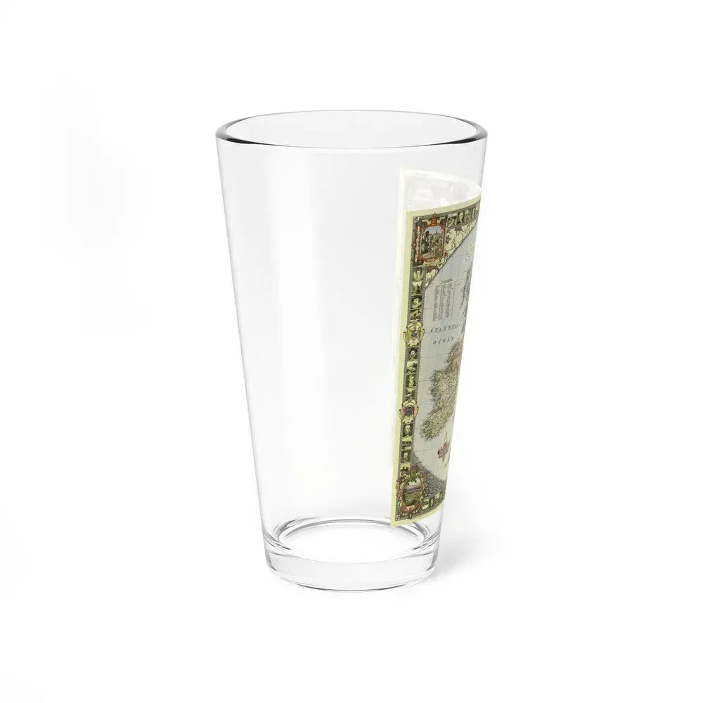 British Isles (1949) (Map) Pint Glass 16oz - Go Mug Yourself