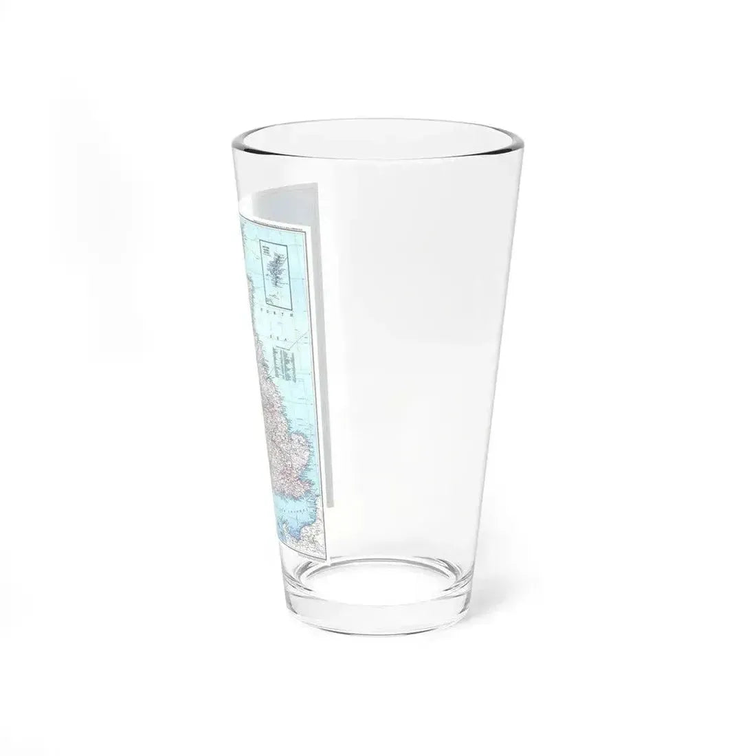 British Isles (1979) (Map) Pint Glass 16oz - Go Mug Yourself
